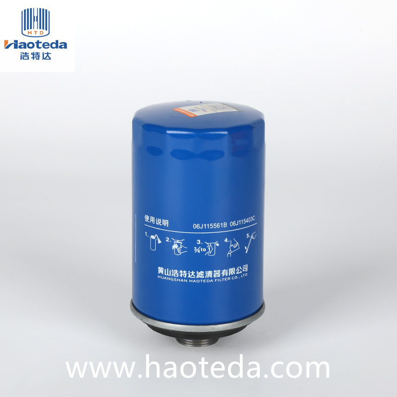 অটো পার্টস OD 78mm Hiflo মেটাল অয়েল ফিল্টার 06J115561B হাই পারফরম্যান্স