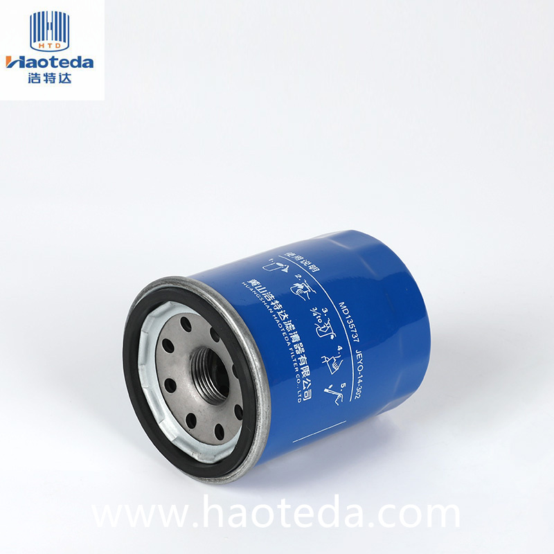 OEM MD135737/MD360935/JEYO-14-302 মিতসুবিশি সিরিজের জন্য অটোমোবাইল তেল ফিল্টার স্পিন অন